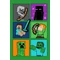 Minecraft Fight Badges Szuper Puha Polár Takaró 100x150cm