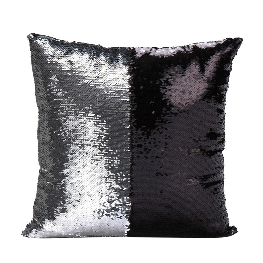 ARIEL Ezüst-Fekete sellőpárna 40x40 cm ARIEL Ezüst-Fekete sellőpárna 40x40 cm