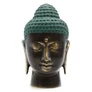 Kép 2/4 - Nagy Antik Bronz Buddha Fej