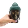 Kép 3/4 - Nagy Antik Bronz Buddha Fej