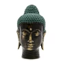 Kép 1/3 - Kicsi Antik Bronz Buddha Fej