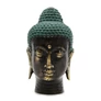 Kép 3/3 - Kicsi Antik Bronz Buddha Fej