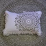 Kép 3/3 - Lótusz Mandala Párnahuzat - 30x50cm - bronz