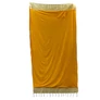 Kép 4/4 - Pamut Strand Pléd - 100x180 cm - Napfényes Sárga