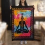 Kép 2/3 - Pamut Falidísz- Csakra Buddha