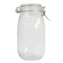 Kép 1/3 - Üveg Tárolóedény-Kapcsos-1500ml