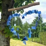 Kép 2/2 - Kék szív formájú uszadékfa szélcsengő, nyugtató csilingeléssel