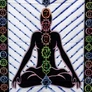 Kép 2/4 - Kézi Festésű Pamut Falidísz - Chakra Buddha