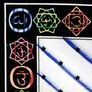 Kép 3/4 - Kézi Festésű Pamut Falidísz - Chakra Buddha