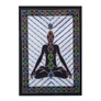 Kép 1/4 - Kézi Festésű Pamut Falidísz - Chakra Buddha
