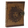 Kép 1/4 - Bőrkötésű Notesz - Greenman (20x15 cm)
