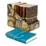 Kép 2/4 - Mini Bőrkötésű Notesz Vegyes (10x7.5 cm)