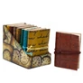 Kép 3/4 - Mini Bőrkötésű Notesz Vegyes (10x7.5 cm)