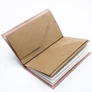 Kép 3/4 - Kézműves Bőrkötésű Notesz  - Az Én Könyvem - Barna (80 oldal)