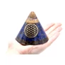 Kép 2/2 - Orgonit Kúp - Lapis Lazuli és Kvarc - Az Élet Virága  - 90 mm