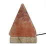 Kép 1/2 - Minőségi USB Piramis Sólámpa - 9 cm (színváltós)