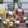 Kép 4/4 - Kicsi Ezüst Buddha (vegyes)