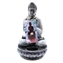 Kép 1/4 - Buddha Gyertyatartó - Fehér - Közepes