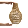 Kép 3/4 - Rattan Asztali Lámpa - Natúr