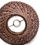 Kép 3/4 - Rattan Asztali Lámpa - Sötétbarna