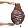 Kép 4/4 - Rattan Asztali Lámpa - Sötétbarna