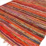 Kép 1/4 - 152 x 90cm Kézi Szövésű Szőnyeg- Narancsszínű