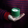 Kép 3/4 - elegáns fekete beton gyertyatartó