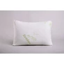 Kép 2/2 - Mintás Bambusz Memory Párna 60x40x15 cm – természetes bambusz huzattal