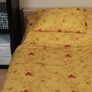 Kép 1/2 - Sárga indás krepp ágynemű