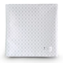 Kép 3/5 - Teflonos Fehér-Ezüst asztalterítő 140x140 cm