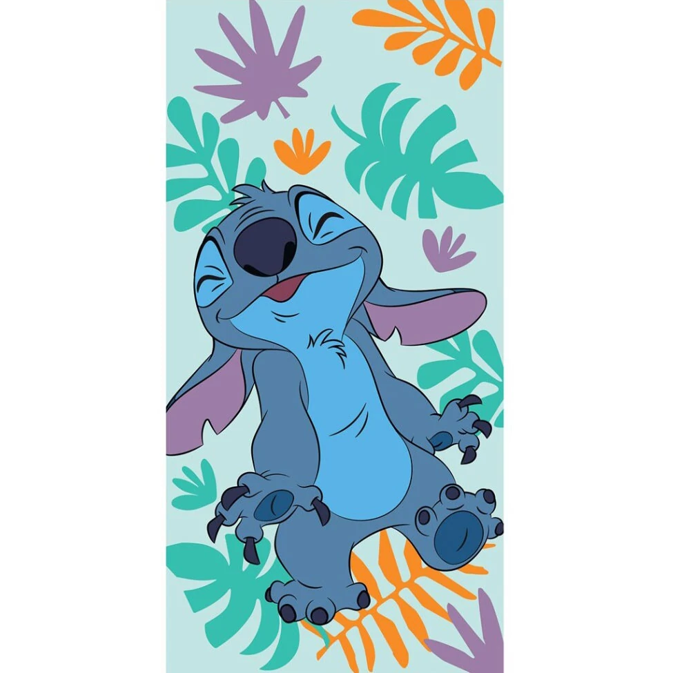 Disney Lilo És Stitch, A Csillagkutya Fun Fürdőlepedő, Strand Törölköző 70x140cm