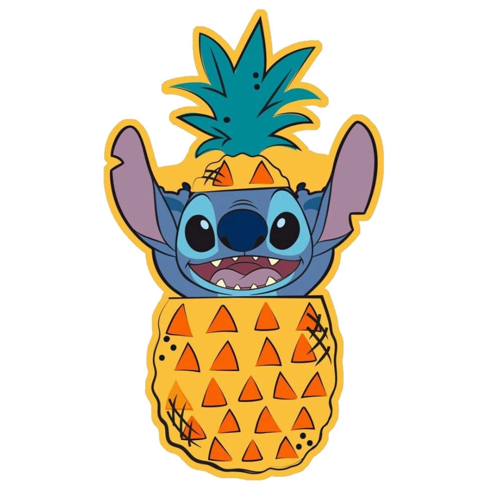 Disney Lilo És Stitch, A Csillagkutya Formapárna, Díszpárna 34x21 cm