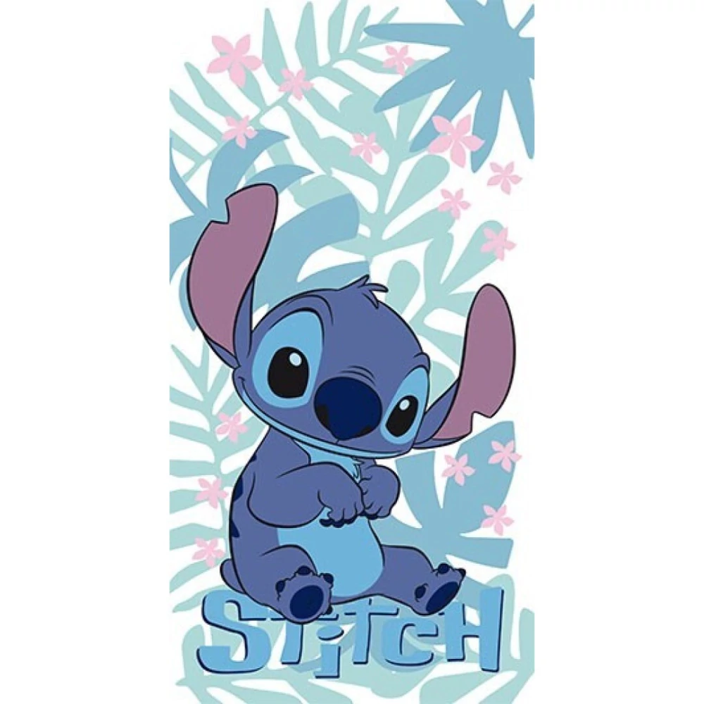 Disney Lilo És Stitch, A Csillagkutya Fürdőlepedő, Strand Törölköző 70x140cm (Fast Dry)