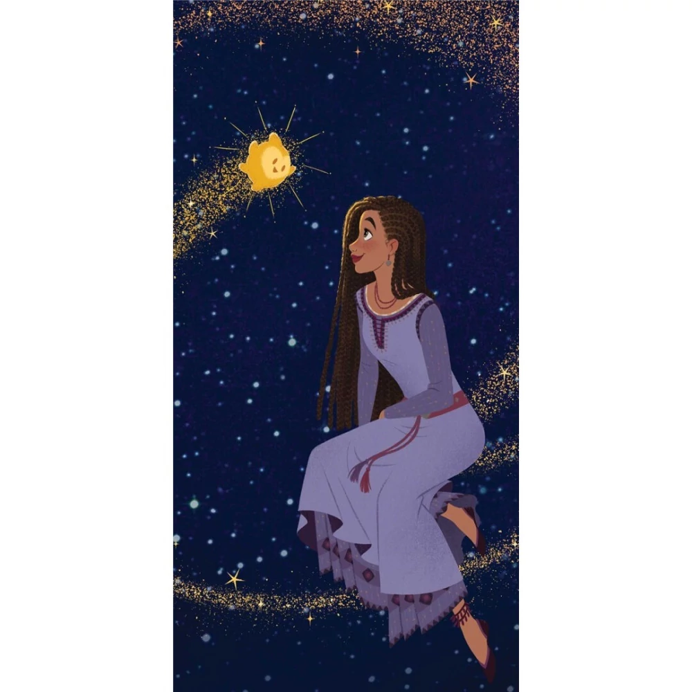 Disney Wish, Kívánság Magic Fürdőlepedő, Strand Törölköző 70x140cm