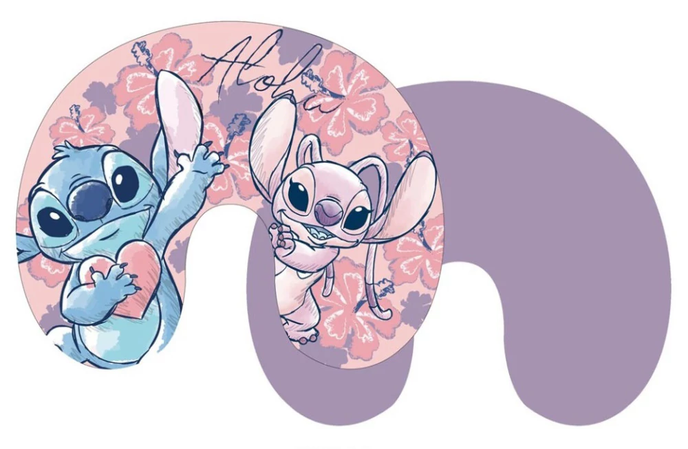 Disney Lilo És Stitch, A Csillagkutya Angel Utazópárna, Nyakpárna