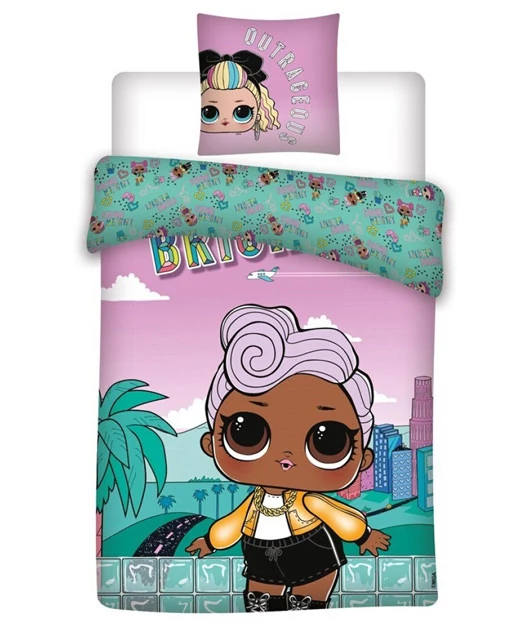 Lol Surprise Ágyneműhuzat 140×200cm, 65×65 cm