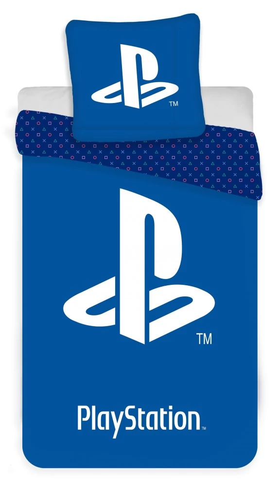 Playstation Ágyneműhuzat Logo 140×200cm, 70×90 cm
