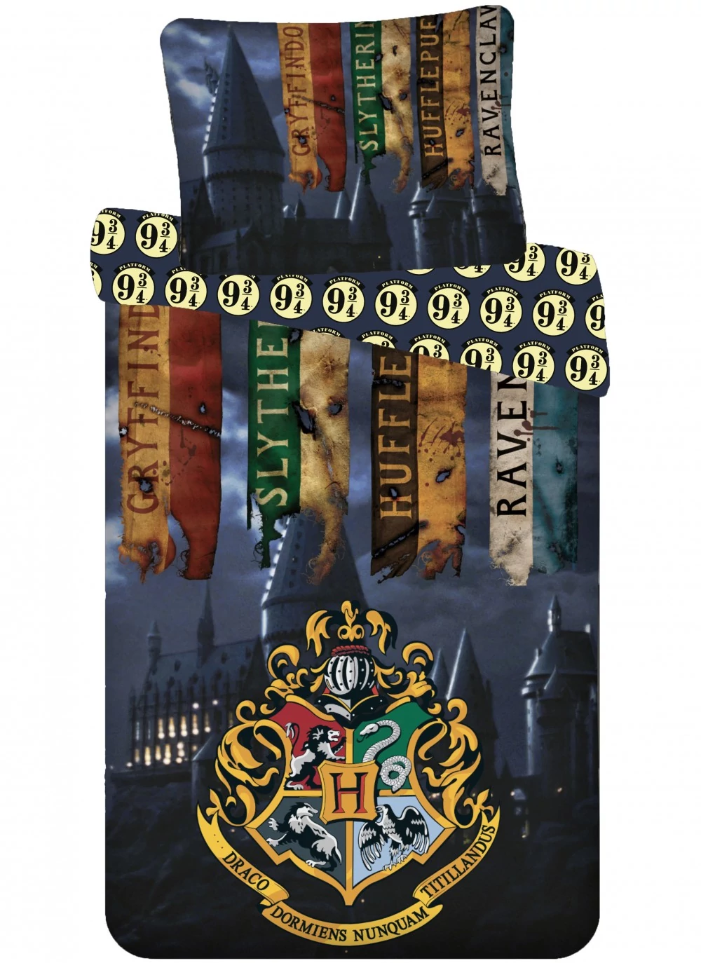 Harry Potter Ágyneműhuzat 140×200cm, 70×90 cm