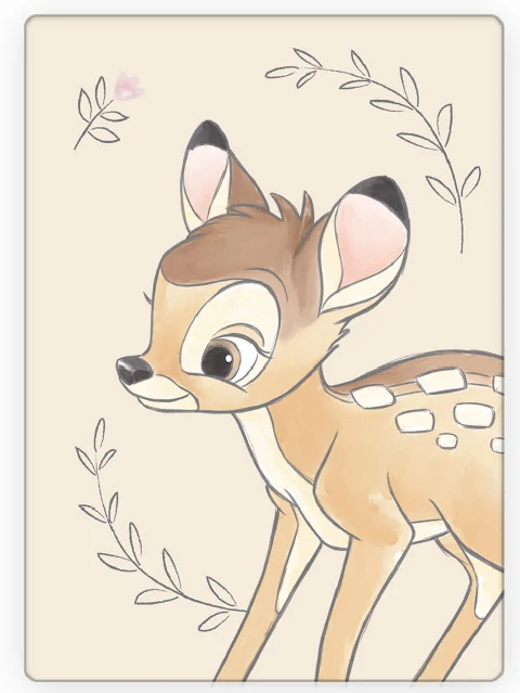 Disney Bambi Polár Takaró 100x140cm
