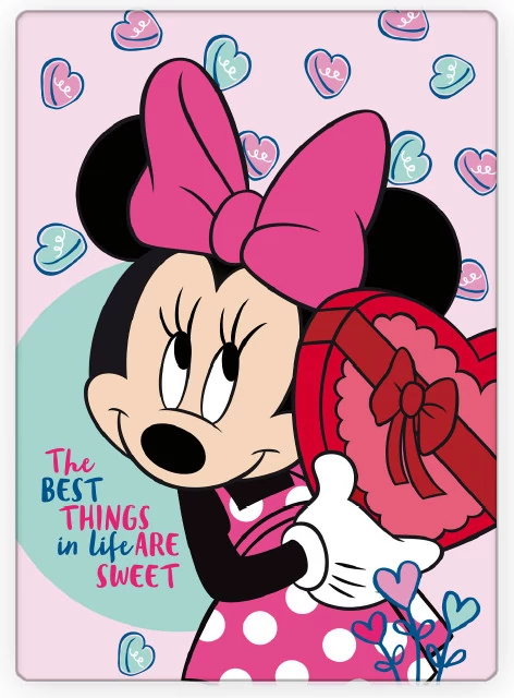 Disney Minnie Sweets Polár Takaró 100x140cm