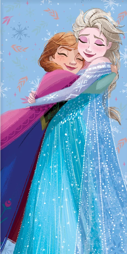 Disney Jégvarázs Hug Fürdőlepedő, Strand Törölköző 70x140 cm