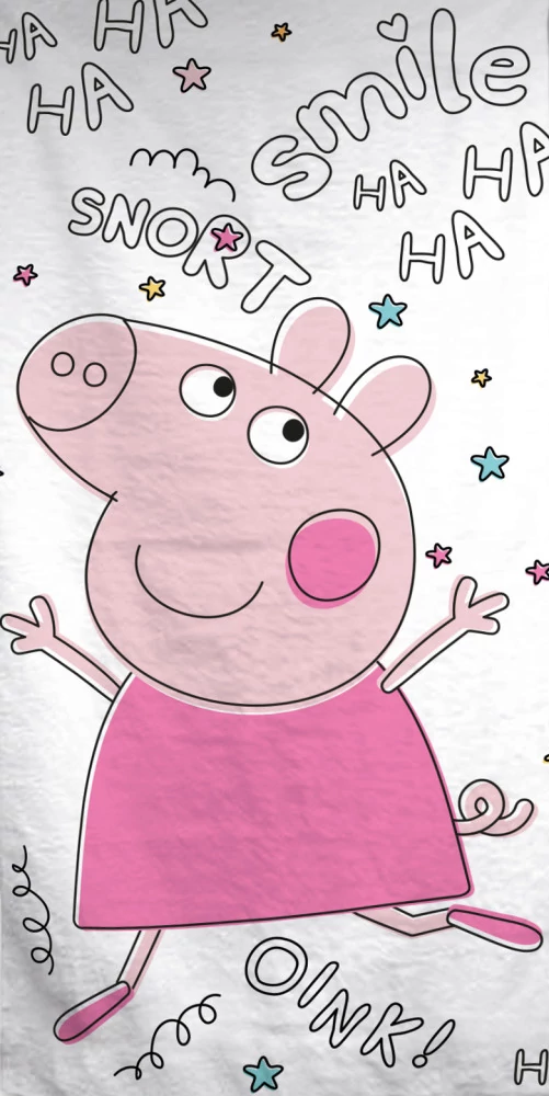 Peppa Malac Snort Fürdőlepedő, Strand Törölköző 70x140cm