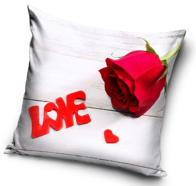 Love, Szerelem Párnahuzat 40x40 cm