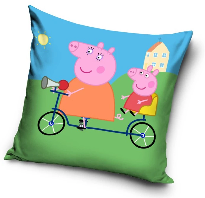 Peppa Malac Párnahuzat 40x40 cm
