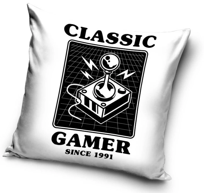 Gamer Párnahuzat 40x40 cm