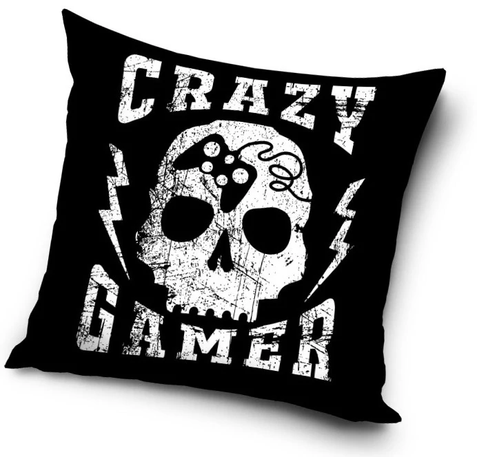 Gamer Párnahuzat 40x40 cm