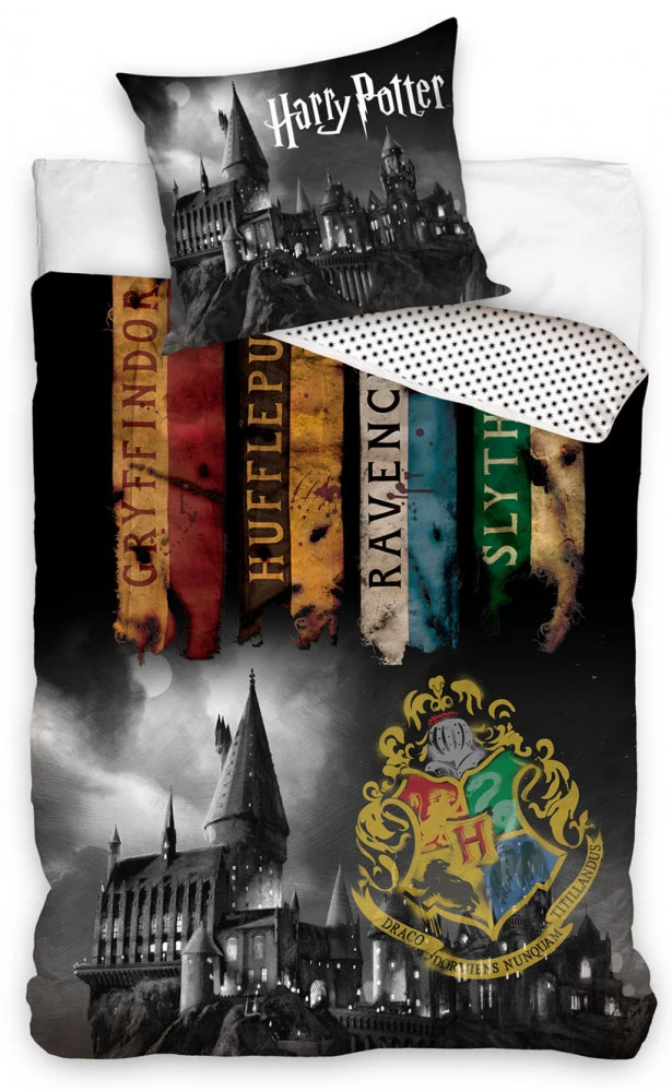 Harry Potter Ágyneműhuzat 140×200cm, 70×90 cm