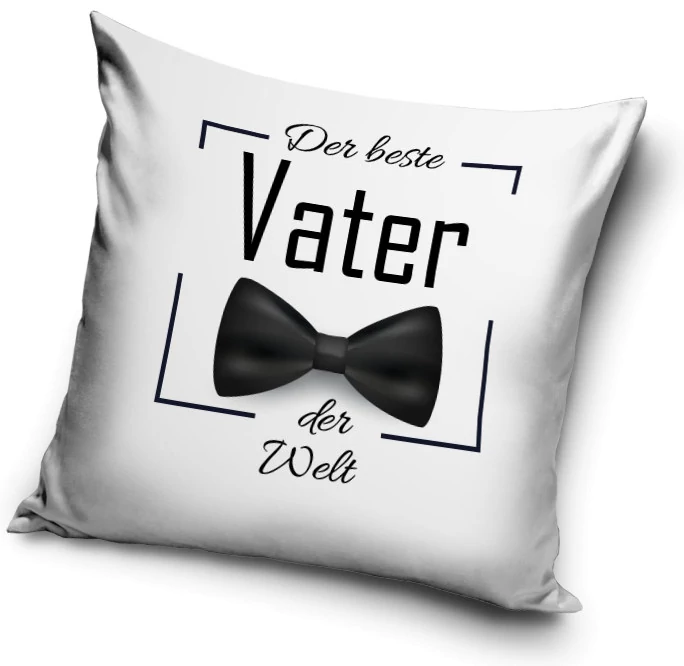 Der Beste Vater Párnahuzat 40x40 cm