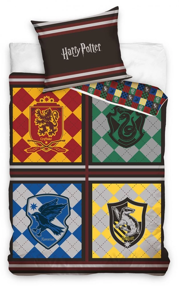 Harry Potter Ágyneműhuzat 140×200cm, 70×90 cm