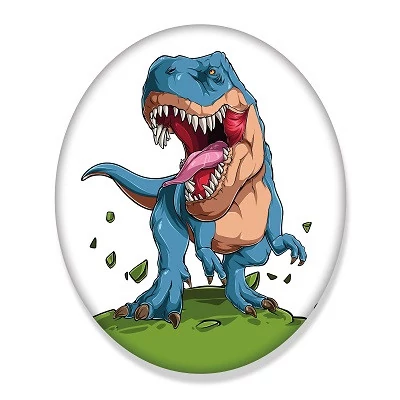 Dinoszaurusz Attack Formapárna, Díszpárna 35 cm